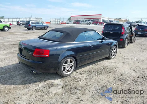 2007 Audi A4 2.0T из США, поврежденный, VIN WAUAF48H17K025845